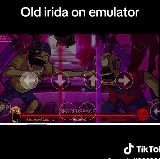 this is just something random im sharing but surprisingly not bad for an emulator#fnfmod #fridaynightfunkin #fnf