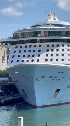 Anthem of the Seas arrived in Sydney today, October 31, 2025, and is docked at the Overseas Passenger Terminal, Sydney Australia | Australia-Phil
