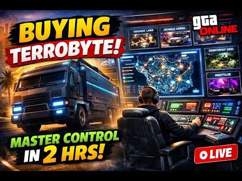 GTA Online Grind 🔥 TERROBYTE UNLOCKED! Master Control in 2 Hours