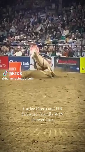 Carlee Otero Wins National Western Stock Show Barrel Racing