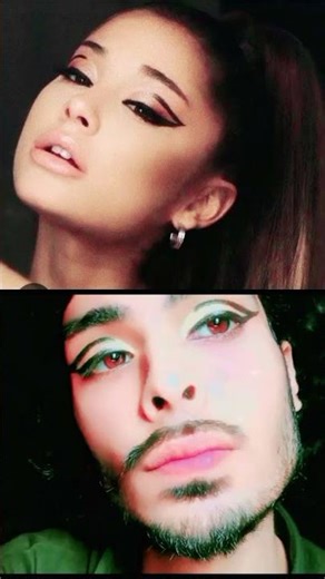 Re-created makeup look Of Ariana grande ‪@ArianaGrande‬