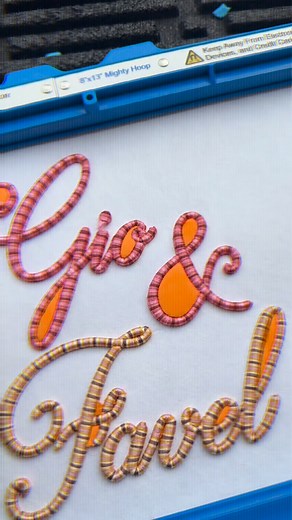 Sneak Peak #10 of the 12 Free Christmas Fonts Join our FB Group for links 🥳🥳🥳 embroidery designs #3dpuffembroidery #apexemb #puffembroidery #monogrameverything # | Apex Embroidery Designs