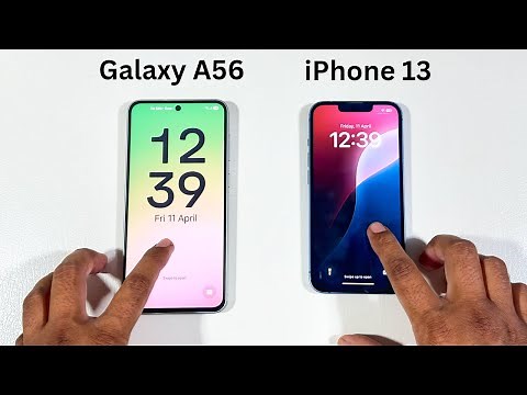 Samsung Galaxy A56 vs Apple iPhone 13 Speed Test and Camera Comparison
