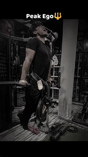 Peak Ego🔱#gym #aestheic #motivation #fitness #gymshorts !