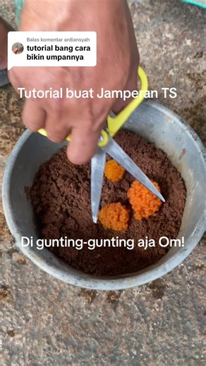 Tutorial Bikin Jumperan TS dan Telor Sapu-Sapu