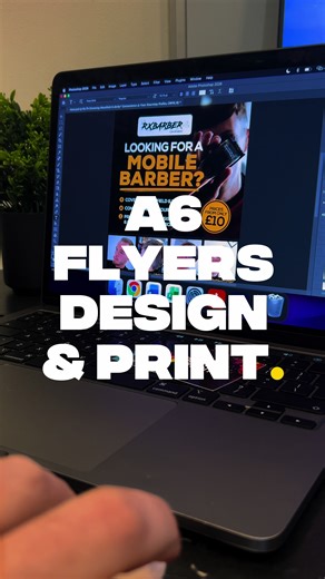 A6 Flyer Design and Printing Services at MJ Design