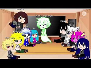 Mha react to my Deku AU‘s Bad Apple