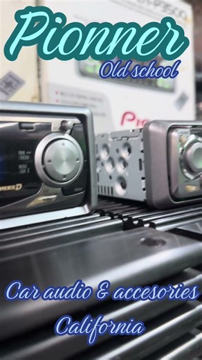 Pioneer old school cd player #automobile #cars #california #jdm #audio