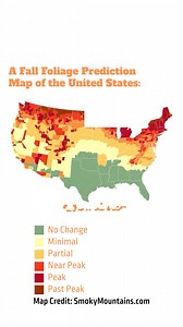 2.4K views · 29 reactions | Fall color forecast map shows when leaves will change around Colorado | OutThere Colorado | Facebook