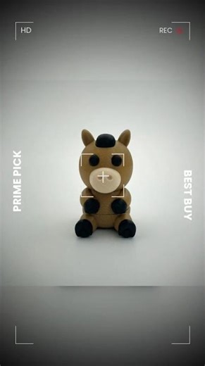 3D Printed Articulated Horse Keychain