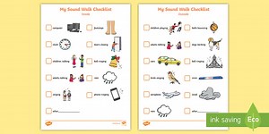 My Sound Walk Checklist