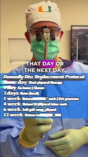 My Disc Replacement Recovery Protocol (Texan Surgeon Explains) 🤠