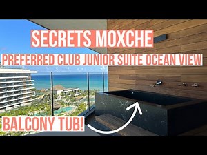 Secrets Moxche | Preferred Club Junior Suite Ocean View
