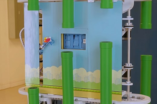Gamer Builds a Real-Life Version of Flappy Bird That You Can Actually Play