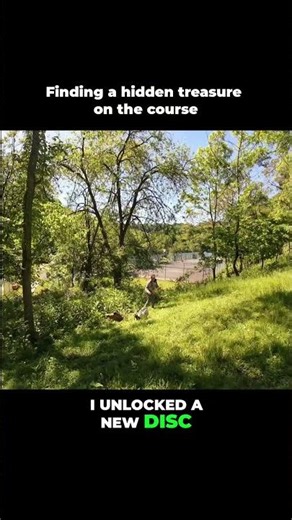 Finding a Hidden Treasure On The Course! #discgolf #zanygoobz