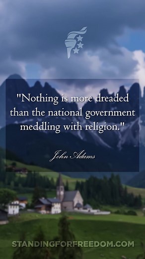 Religious liberty is built into the foundation of America. Without religious liberty our country, as we know it, cannot stand. | Standing For Freedom Center