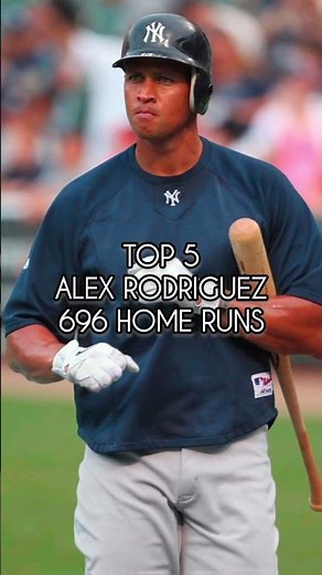 Top 5 MLB Players with the Most Home Runs in Baseball History ⚾🏆
