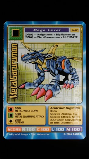 Metalgarurumon Evolution