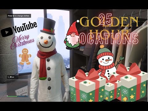 FREE Snowman Outfit in This Christmas on GTA V online