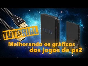 PS2 - Como melhorar os gráficos para 1080p Comparação de PS2TOHDMI, Componente, Composto e SVideo