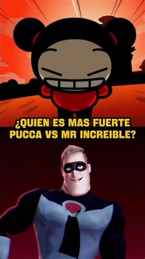 Is Pucca stronger than Mr. Incredible? #theincredibles #disney