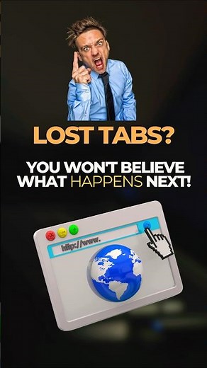 How to Recover Closed Tabs Instantly! | Reopen Tabs with Control + Shift + T #chrome #ytshortsvideo