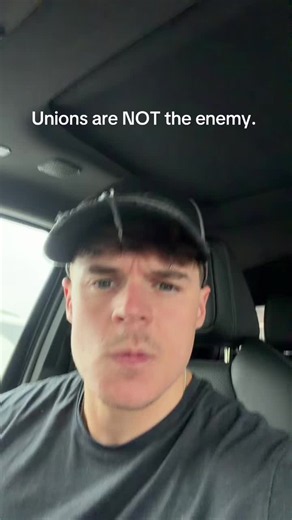 Unions stand in between working folks and people who’d exploit them. I’ll never trust someone who wants to cripple them #politics #leftist #democrat #trump #election