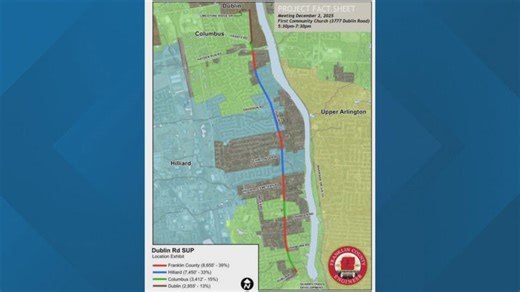 Plans being finalized for shared-use path along Dublin Road