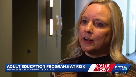 DMACC and other Iowa community colleges at risk of losing funding for adult education