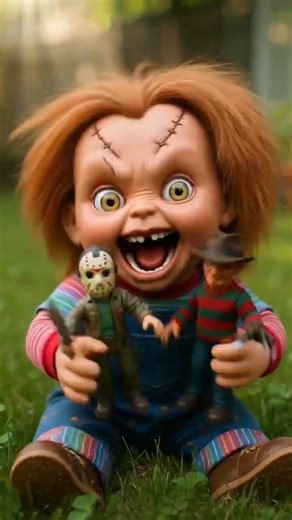 Chucky’s Playdate with Freddy and Jason! 🔪🩸 | Ultimate Horror Crossover #curseofchucky #animation