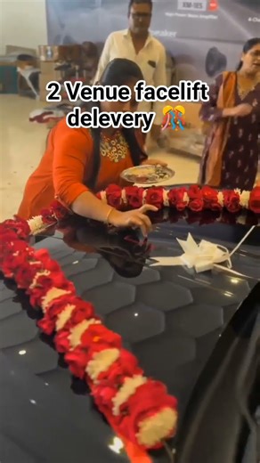 2 Venue facelift delevery 🎊 Black and white beauty of Hyundai Venue 🖤 venue lovers ❣️ venue price