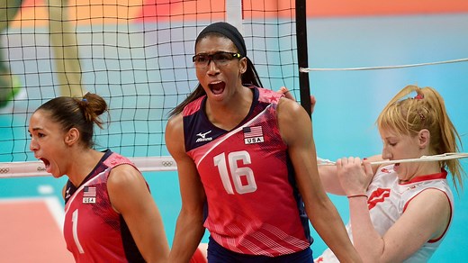 The Evolution Of Middle Blocker Foluke Akinradewo. Within the last decade, Foluke Akinradewo has many things to be grateful for. An Olympic medallist, she is also a world champion, wife and mother. Truly a strong, resilient and incredible woman. #ROSTER100 STORY: https://bit.ly/2KPnYiS | Volleyball World