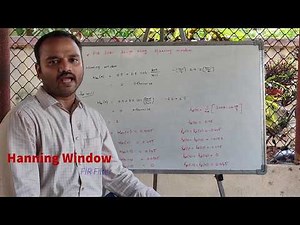 FIR High Pass Filter Design using Hanning Window.