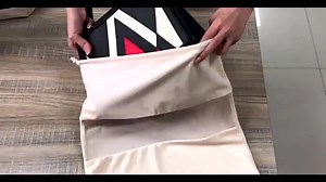 Suede Drawstring Bag With Clear Window: Travel Storage Organizer - Etsy