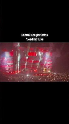Central Cee | “Loading” Live performance UK 2025