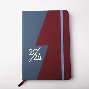 [Hot Item] Soft Cover 2024 Planner Diary Notebook with Buckle New Design Agenda Journal