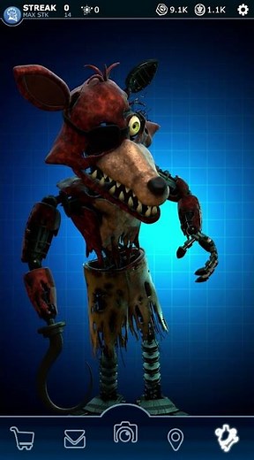 Withered Foxy FNAF AR Workshop Animation