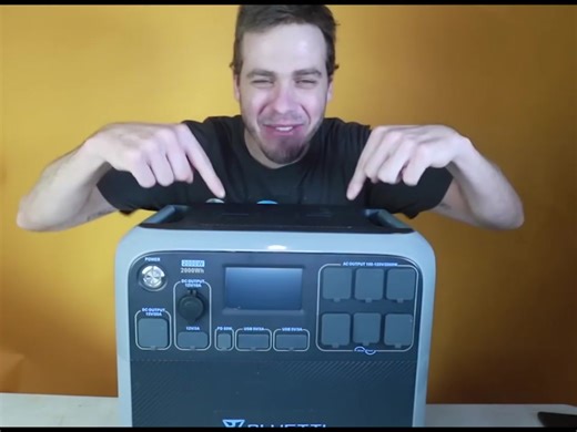 #Puse a prueba el generador electrico solar PowerOak BLUETTI AC200P ¿Funcionara？ Pongamoslo a prueba