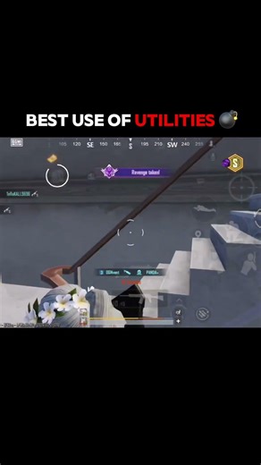 Best use of utilities 💣 #pubgmobile #bgmishorts #bgmi #bgmishorts #pubgmobile #bgmimalayalam