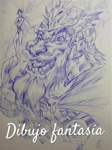 Dibujo Fantasía.