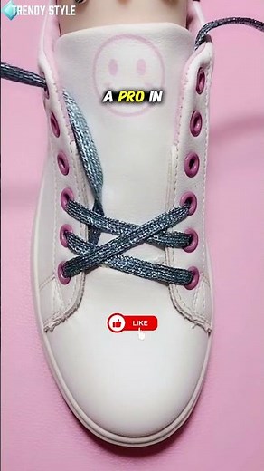 Tie Your Shoelaces the Stylish Way 👟 Fast & Modern Lace-Up Trick 2025 #Shoelaces #Shorts