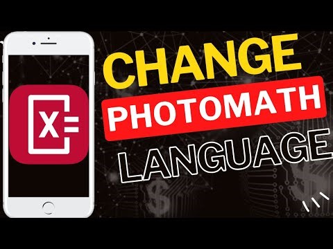 How to Change Language in Photomath App
