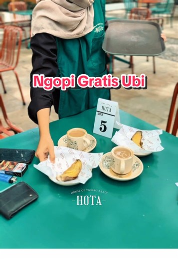 Nikmati Ngopi Gratis Ubi di HOTA Setiap Senin-Kamis