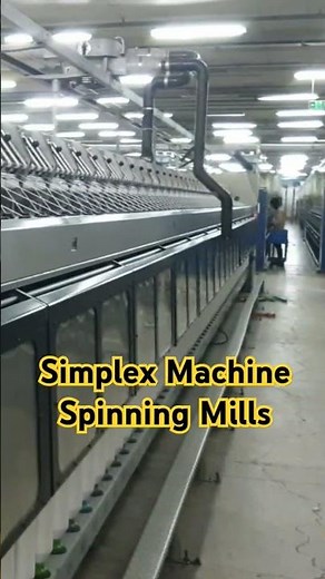 Simplex Machine || Roving Frame || Spinning Mills || Textile Spinning #spinning
