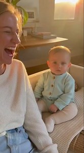 😂 Baby Learns Sneezing and Becomes a Comedian #funny #baby #cute