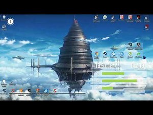 Best Responsive Theme In Wallpaper Engine #2 (SAO Project V2)