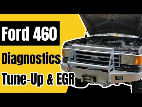 1990 Ford F250 460 Struggles: Tune-Up, Sensor Cleaning, and Old-School Diagnostics!