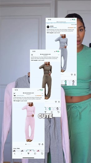 Nayara Santos on Instagram: "Living in these amazon sets lately 🥰 Comment “ sets” and I will send the details 🙌🏽 #amzonset #fallsets"