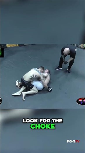MMA Fight: Unleash the Choke! Coach's Intense Battle Cry!