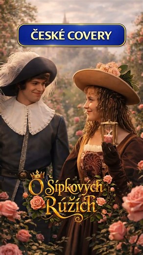 🎸 O šípkových růžích (Na sedmém lánu) SHORTS | Rock Cover | ČESKÉ COVERY